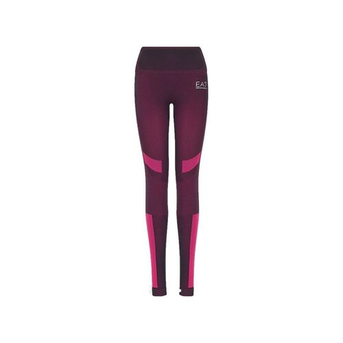 Collant Leggings Donna con dettagli rifrangenti - Emporio Armani EA7 - Modalova