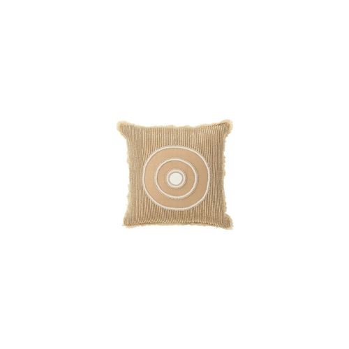 Cuscini COUSSIN CERCLE IBIZ CO BLA/BEI (49.5x49.5x4cm) - J-line - Modalova