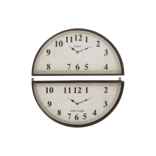 Orologi HORL 2P PARIS NEW YORK MET BR (74x7.5x77cm) - J-line - Modalova