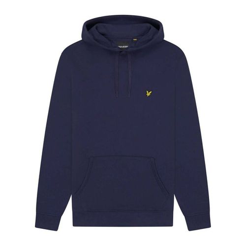 Felpa ML1139V BRUSHED BACK HOODIE-Z271 DARK NAVY BRUSHED - Lyle & Scott - Modalova