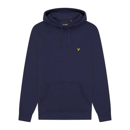 Felpa ML1139V BRUSHED BACK HOODIE-Z271 DARK NAVY BRUSHED - Lyle & Scott - Modalova