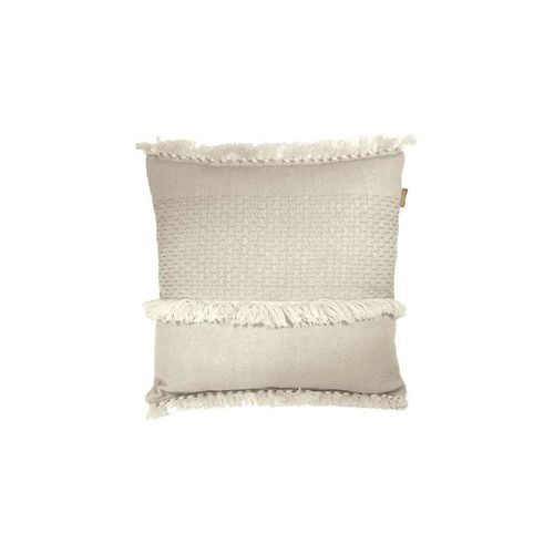 Cuscini Offwhite fringe cushion - Malagoon - Modalova