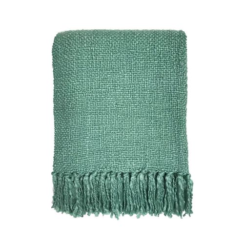 Plaid, coperte Misty green throw - Malagoon - Modalova