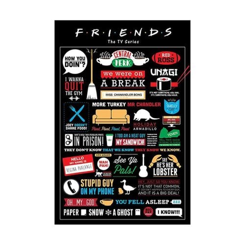 Poster Friends TA4113 - Friends - Modalova