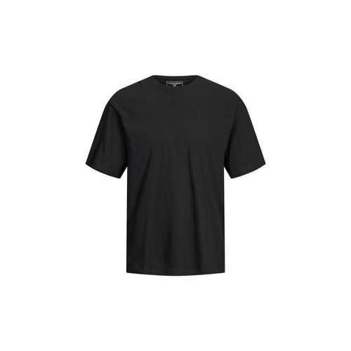 T-shirt & Polo 12205415 RAY TEE-BLACK RELAXED FIT - Jack & jones - Modalova
