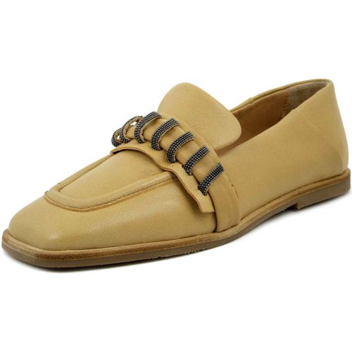 Scarpe Scarpe Donna in Pelle, Mocassini, Accessorio Catena-45103 - Mjus - Modalova