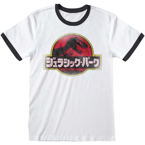 T-shirts a maniche lunghe Ringer - Jurassic Park - Modalova