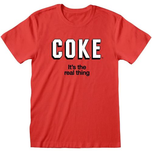 T-shirts a maniche lunghe It's The Real Thing - Coca-Cola - Modalova