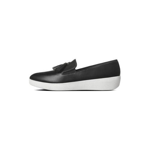 Scarpe TASSEL SUPERSKATE TM BLACK LEATHER 4 - Fitflop - Modalova