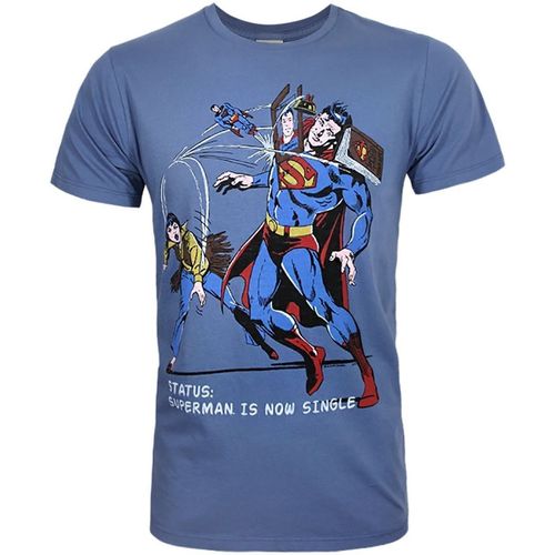 T-shirts a maniche lunghe Superman Is Now Single - Junk Food - Modalova