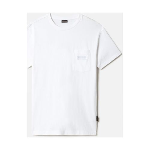 T-shirt & Polo S-MORGEX NP0A4GBP0021-BRIGHT WHITE - Napapijri - Modalova