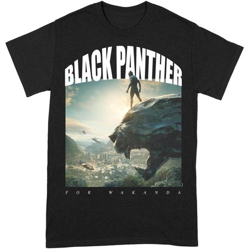 T-shirts a maniche lunghe For Wakanda - Black Panther - Modalova