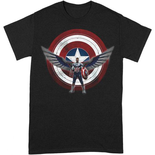 T-shirts a maniche lunghe Shield Chest Pose - Marvel - Modalova