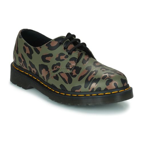 Stivaletti 1461 Smooth Distorted Leopard - Dr. martens - Modalova