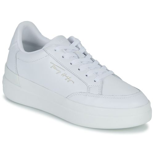 Sneakers basse Th Signature Leather Sneaker - Tommy hilfiger - Modalova