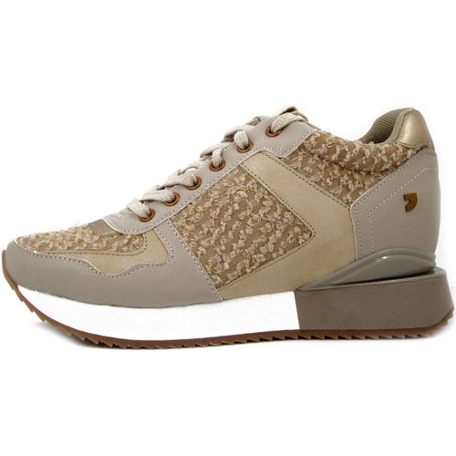 Scarpe da fitness Sneakers Donna in Eco Pelle e Tessuto, Zeppa Interna-65374 - Gioseppo - Modalova