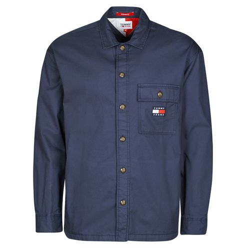 Camicia a maniche lunghe TJM CLASSIC SOLID OVERSHIRT - Tommy Jeans - Modalova