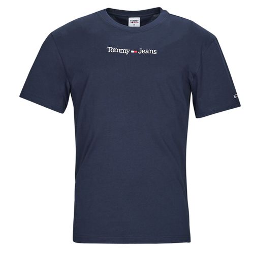 T-shirt TJM CLASSIC LINEAR LOGO TEE - Tommy Jeans - Modalova