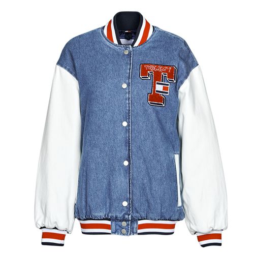 Giubbotto DENIM LETTERMAN JACKET DF7018 - Tommy Jeans - Modalova