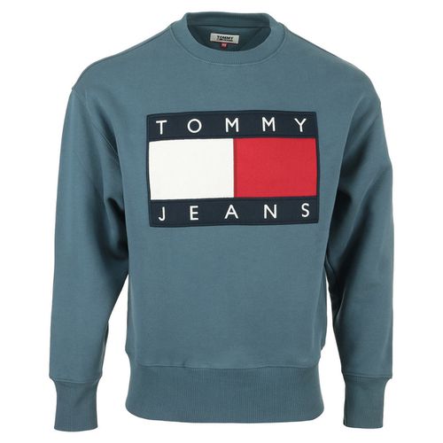 Felpa Tommy Flag Crew - Tommy hilfiger - Modalova