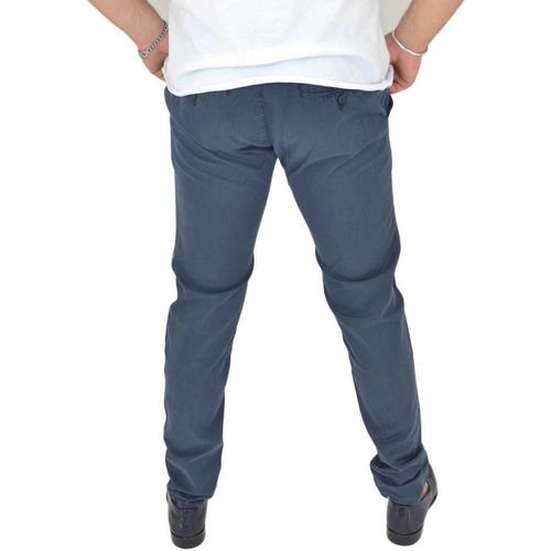 Pantaloni Pantaloni blu\grigio cotone, Skinny Fit con tasca americana . C - Malu Shoes - Modalova