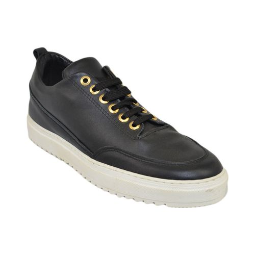 Sneakers Scarpe sneakers bassa uomo vera pelle nappa con occhiello - Malu Shoes - Modalova