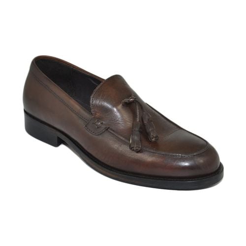 Scarpe Scarpe uomo mocassini inglese college nappine bon bon vera pell - Malu Shoes - Modalova