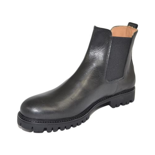 Stivali Stivale uomo Chelsea Beatles elastico vera pelle vitello g - Malu Shoes - Modalova