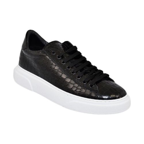 Sneakers Scarpa sneakers Paul 4190 uomo basic vera pelle squamata l - Malu Shoes - Modalova