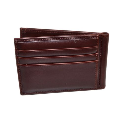 Portafoglio PORTAFOGLIO UOMO WALLET IN VERA PELLE BORDEAUX CON PORTACARTE E - Malu Shoes - Modalova