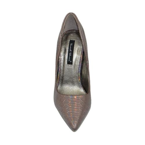 Scarpe Decollete' donna punta canna di fucile lucide tacco a spillo 12 - Malu Shoes - Modalova