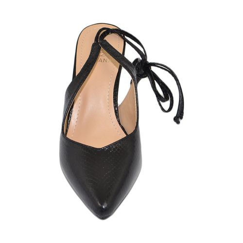 Scarpe Scarpa tacco donna ecopelle lucida sandalo punta tallone s - Malu Shoes - Modalova