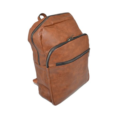 Zaini Zaino cuoio uomo borsa medio rettangolare 13 pollici laptop por - Malu Shoes - Modalova