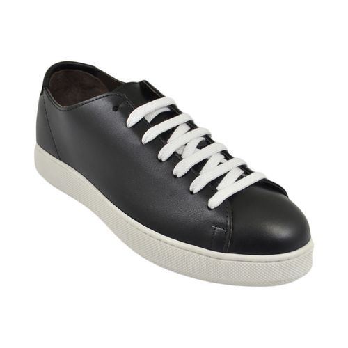 Sneakers Sneakers uomo in vera pelle con talloncino in pelle tono s - Malu Shoes - Modalova