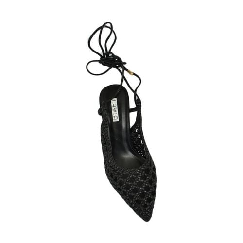 Scarpe Decollete tacco donna fantasia uncinetto punta tallone sco - Malu Shoes - Modalova