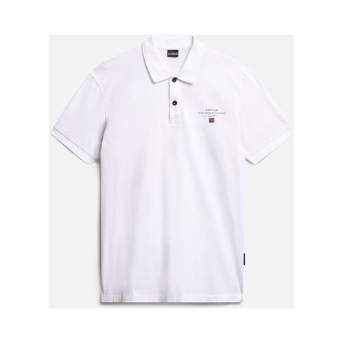 T-shirt & Polo ELBAS JERSEY - NP0A4GB4-002 BRIGHT WHITE - Napapijri - Modalova