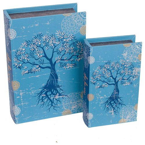 Cestini, scatole e cestini Book Book Tree Of Life 2 Unità - Signes Grimalt - Modalova