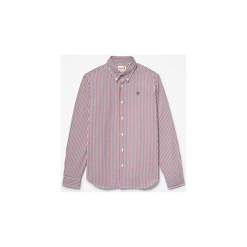 Camicia a maniche lunghe TB0A26CQG661 - ELEVATED GINGHAM-G661 - DARK DENIM YD - Timberland - Modalova