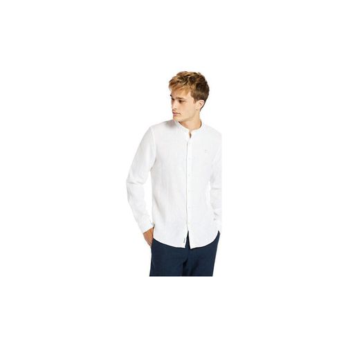 Camicia a maniche lunghe TB0A2DC11001 - KOREAN SHIRT-1001 - WHITE - Timberland - Modalova