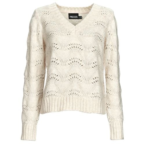 Maglione PCBIBBI LS V-NECK KNIT - Pieces - Modalova