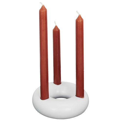 Candelieri, porta candele SUPPORT 3 BOUGIES BLANC M24 - The home deco factory - Modalova