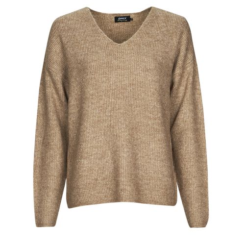 Maglione ONLCAMILLA V-NECK L/S PULLOVER KNT NOOS - Only - Modalova