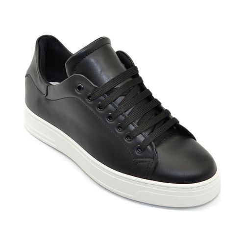 Sneakers Scarpa sneakers bassa uomo basic vera pelle liscia linea b - Malu Shoes - Modalova