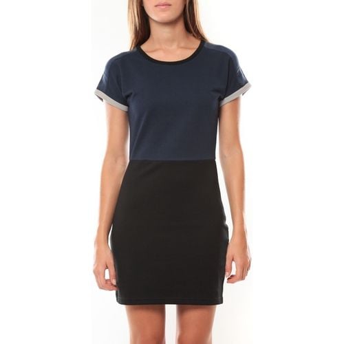 Vestiti Bora SS Mini Dress 98259 Marine/Noir - Vero moda - Modalova