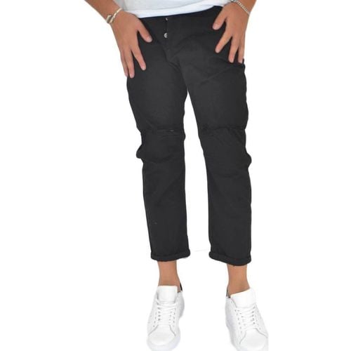 Jeans Pantaloni Jeans denim biker. Skinny fit.Chiusura con botto - Malu Shoes - Modalova