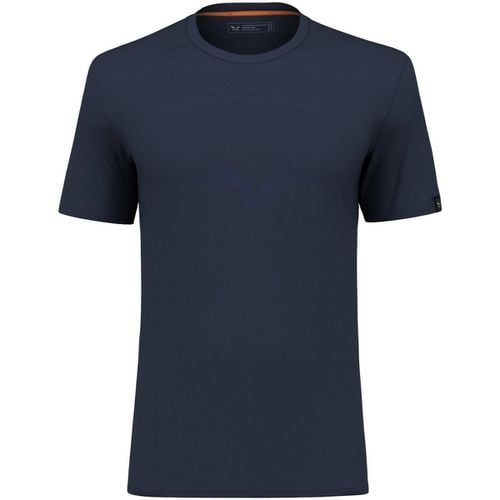 T-shirt & Polo Puez Eagle Sketch Merino Men's T-Shirt 28340-3960 - Salewa - Modalova