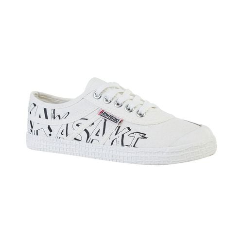 Sneakers Graffiti Canvas Shoe K202416 1002 White - Kawasaki - Modalova