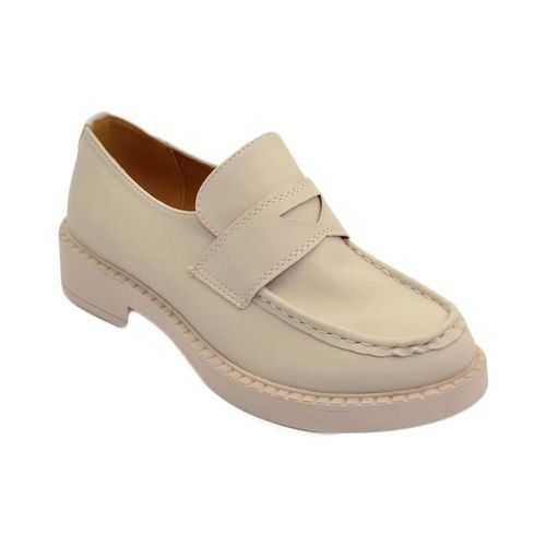 Scarpe Mocassini donna college pelle morbida con bendina suola g - Malu Shoes - Modalova