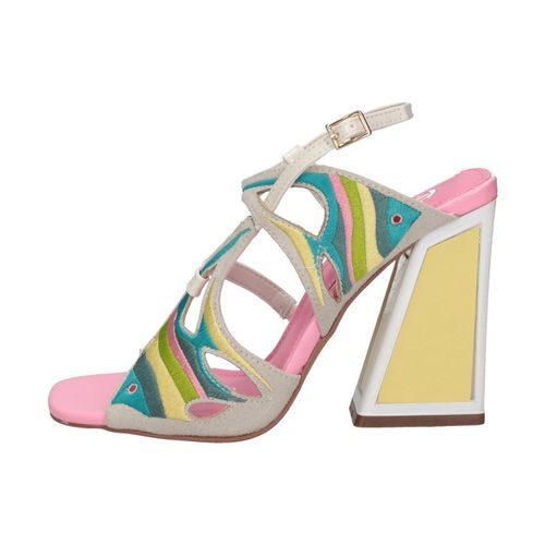 Sandali Exe' DOMIINIC 522 Sandalo Donna GHIACCIO/PINK/GIALLO - Exé Shoes - Modalova