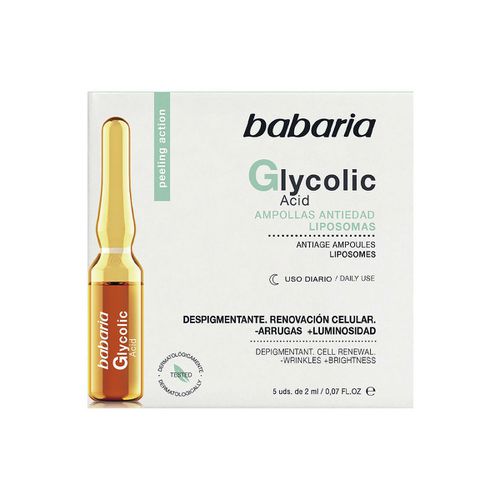 Antietà & Antirughe Glycolic Acid Renovación Celular Ampollas 5 X - Babaria - Modalova